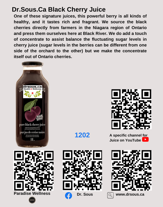 1202. Dr.Sous.Ca Black Cherry Juice