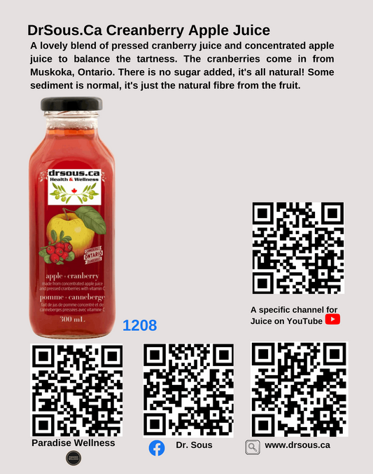 1208. DrSous.Ca Creanberry Apple Juice