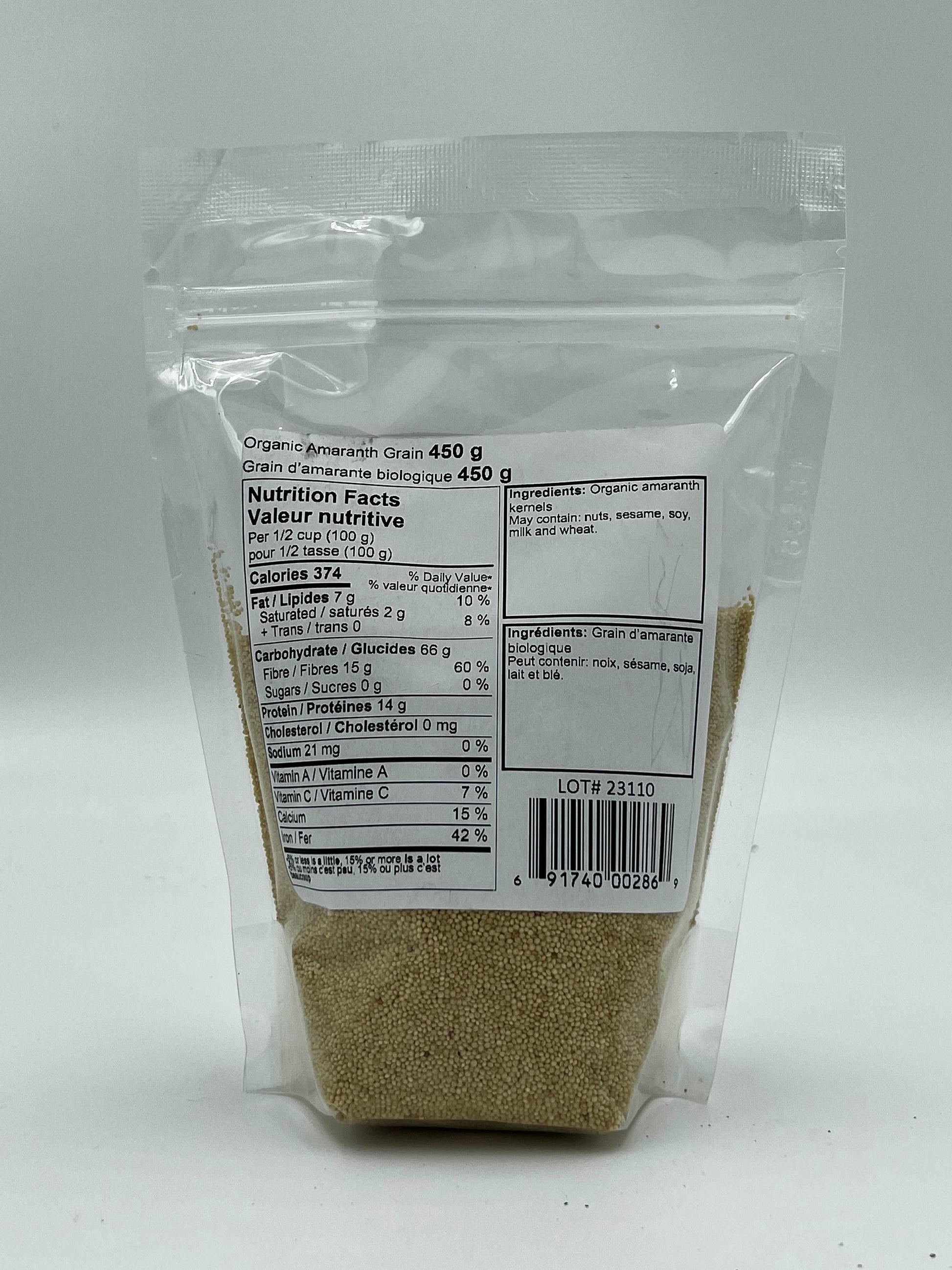 1003. Organic Amaranth Grain