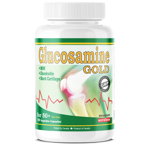 Glucosamine Gold 860 mg | Sulfato de glucosamina, MSM, condroitina, cartílago de tiburón