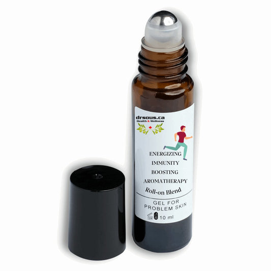 1910. Energizing Immunity Boosting Aromatherapy Roll-On 10 ml - DrSous.Ca