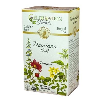618. DrSous.Ca Damiana leaf tea 24 tea bags - DrSous.Ca