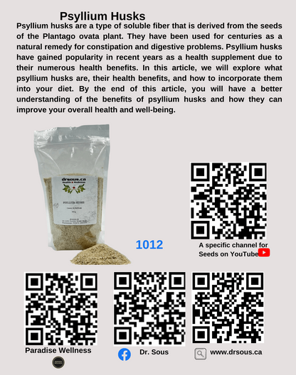 1012. Psyllium Husks