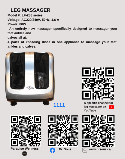 1111. LEG MASSAGER