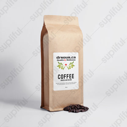 138. DrSous.Ca Mezcla de café brasileño orgánico 16 oz