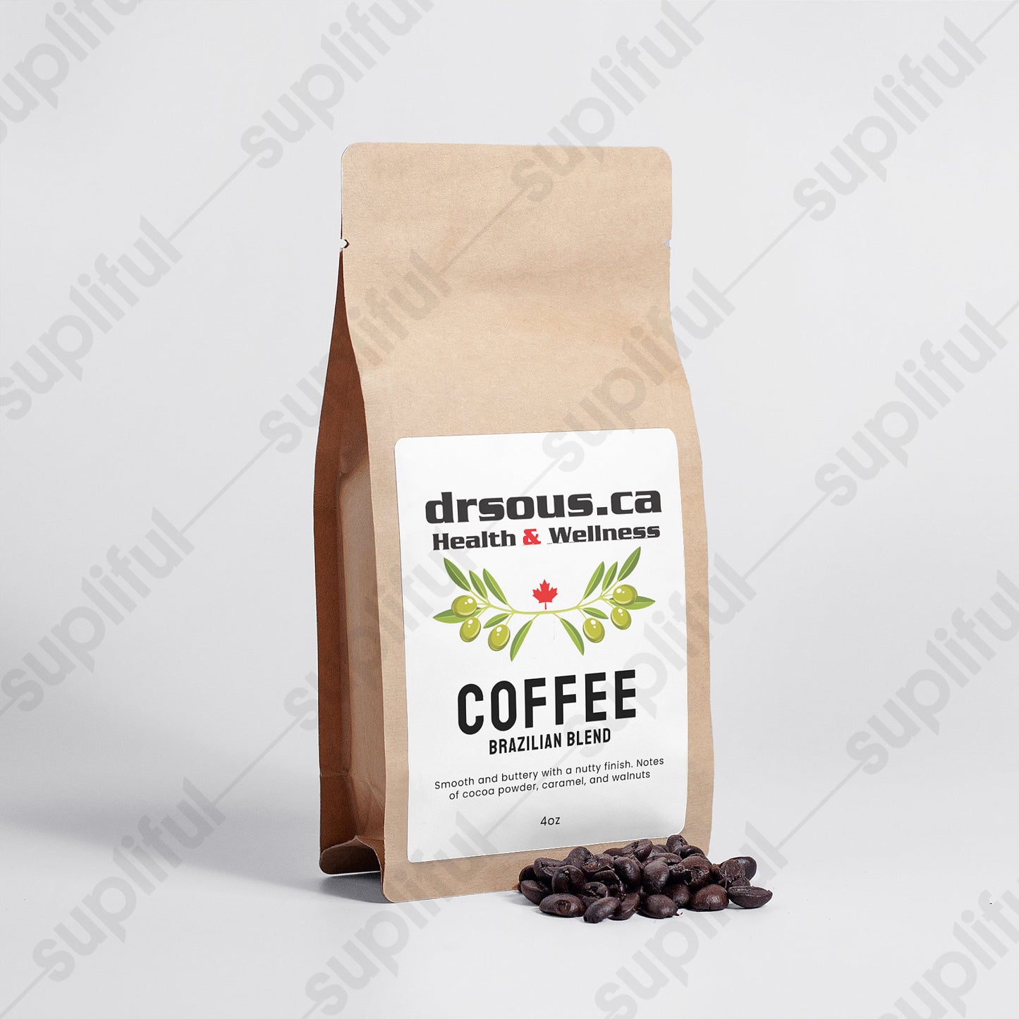 110. DrSous.Ca Mélange de café brésilien 4 oz