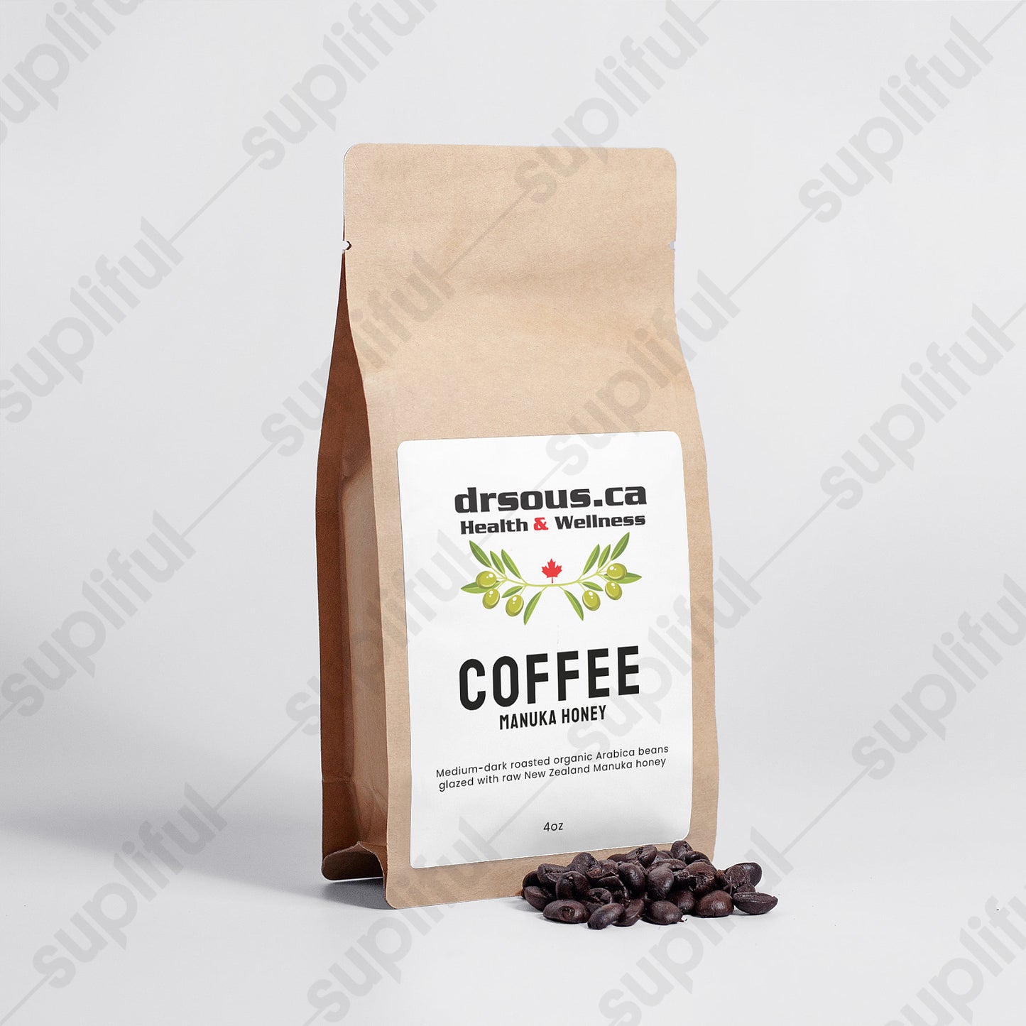 130. DRSOUS.CA Café au Miel de Manuka 4oz