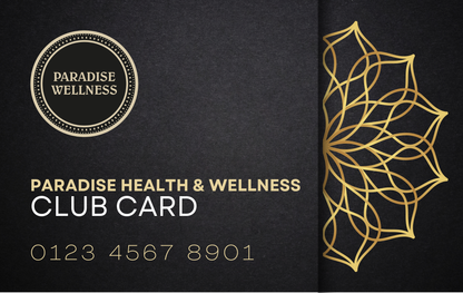 Paradise Health & Wellness Club Card