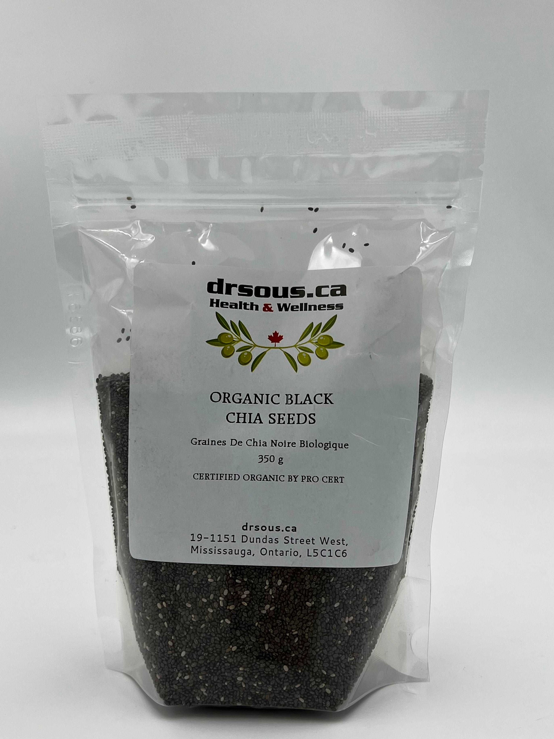 1001. DrSous.Ca Black Chia Seeds