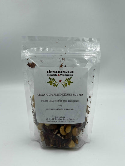 1008. Organic Unsalted Deluxe Nut Mix