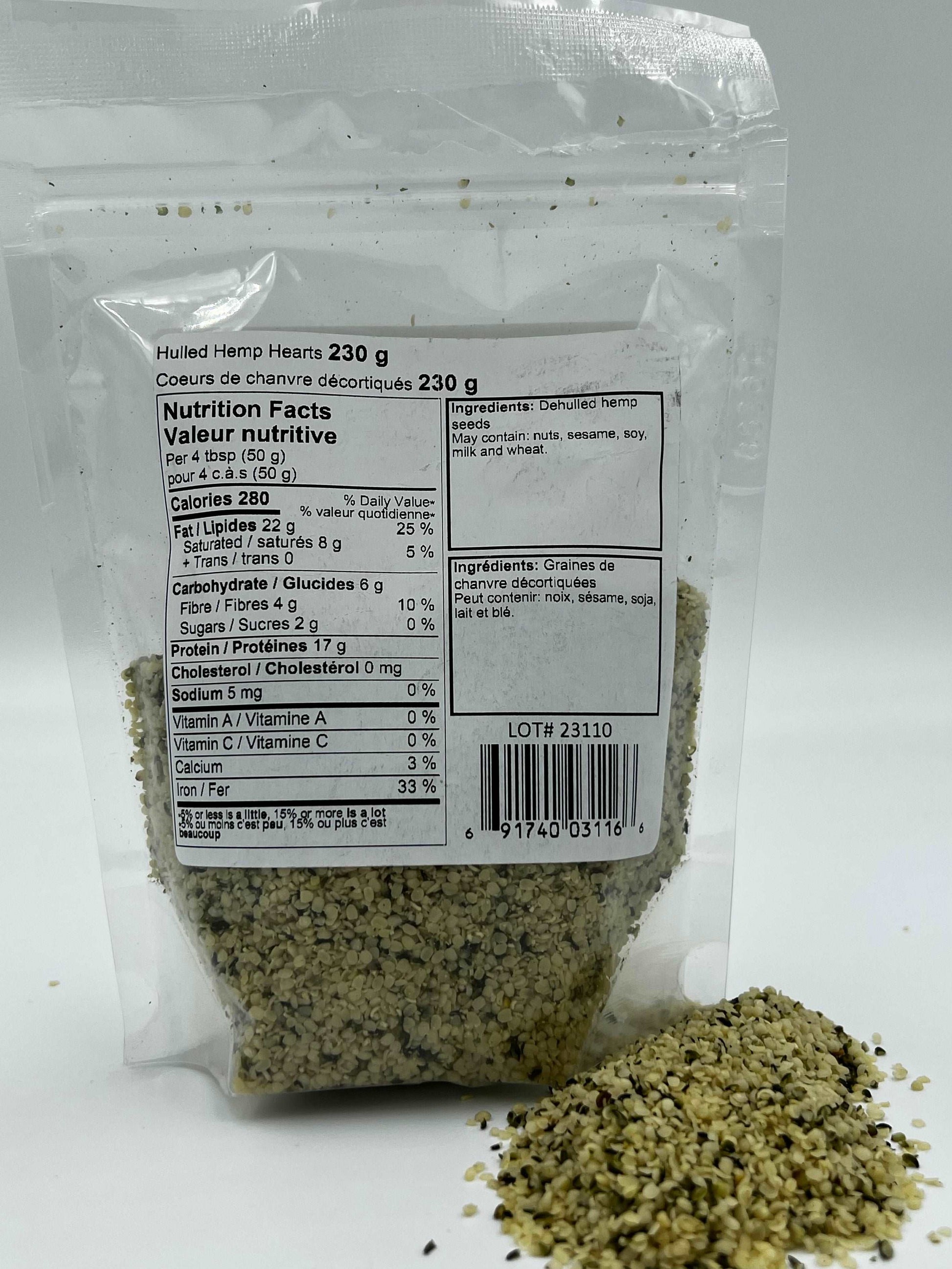 1002. Hulled Hemp Seeds