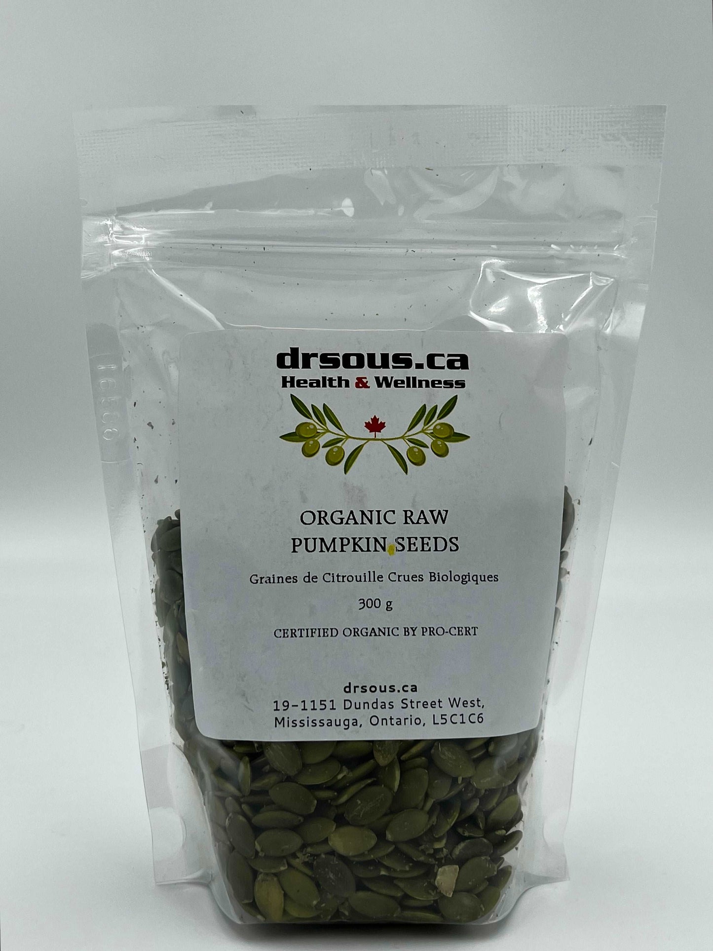 1007. Organic Raw Pumpkin Seeds