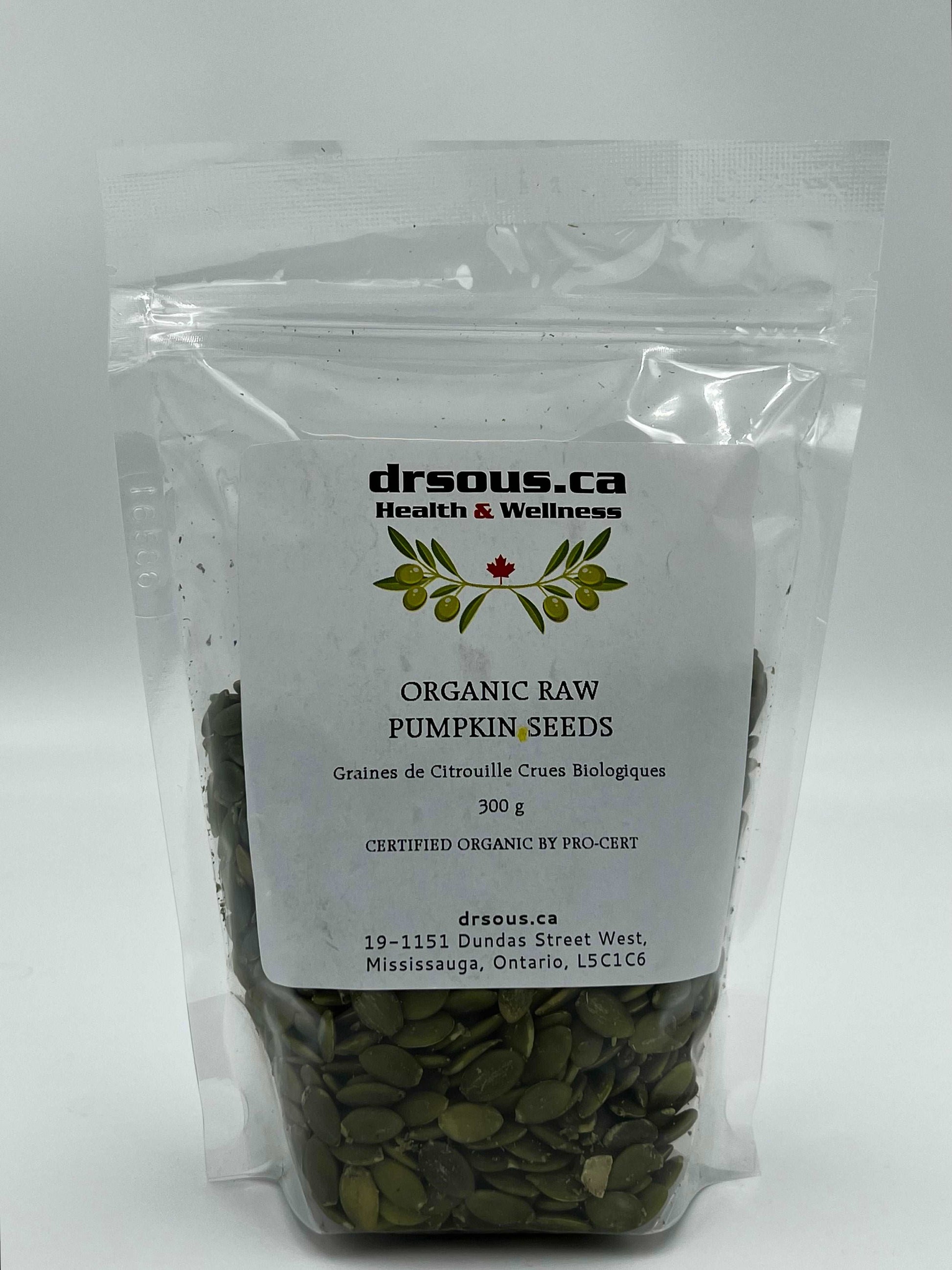 1007. Organic Raw Pumpkin Seeds