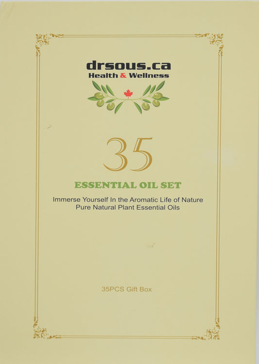 248. Coffret d'huiles essentielles 35 pièces