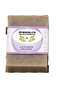 1804. Lavender Orange Bar Soap - DrSous.Ca