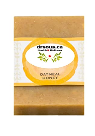 1807.Oatmeal Honey Bar Soap - DrSous.Ca