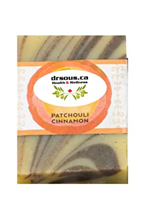 1808. Patchouli Cinnamon Bar Soap - DrSous.Ca