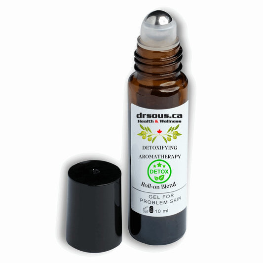 1907. Detoxifying Aromatherapy Roll-On 10 ml - DrSous.Ca