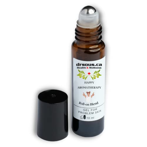 1908. DrSous.Ca Happy Aromatherapy Roll-On Inspiring Blend 10 ml - DrSous.Ca