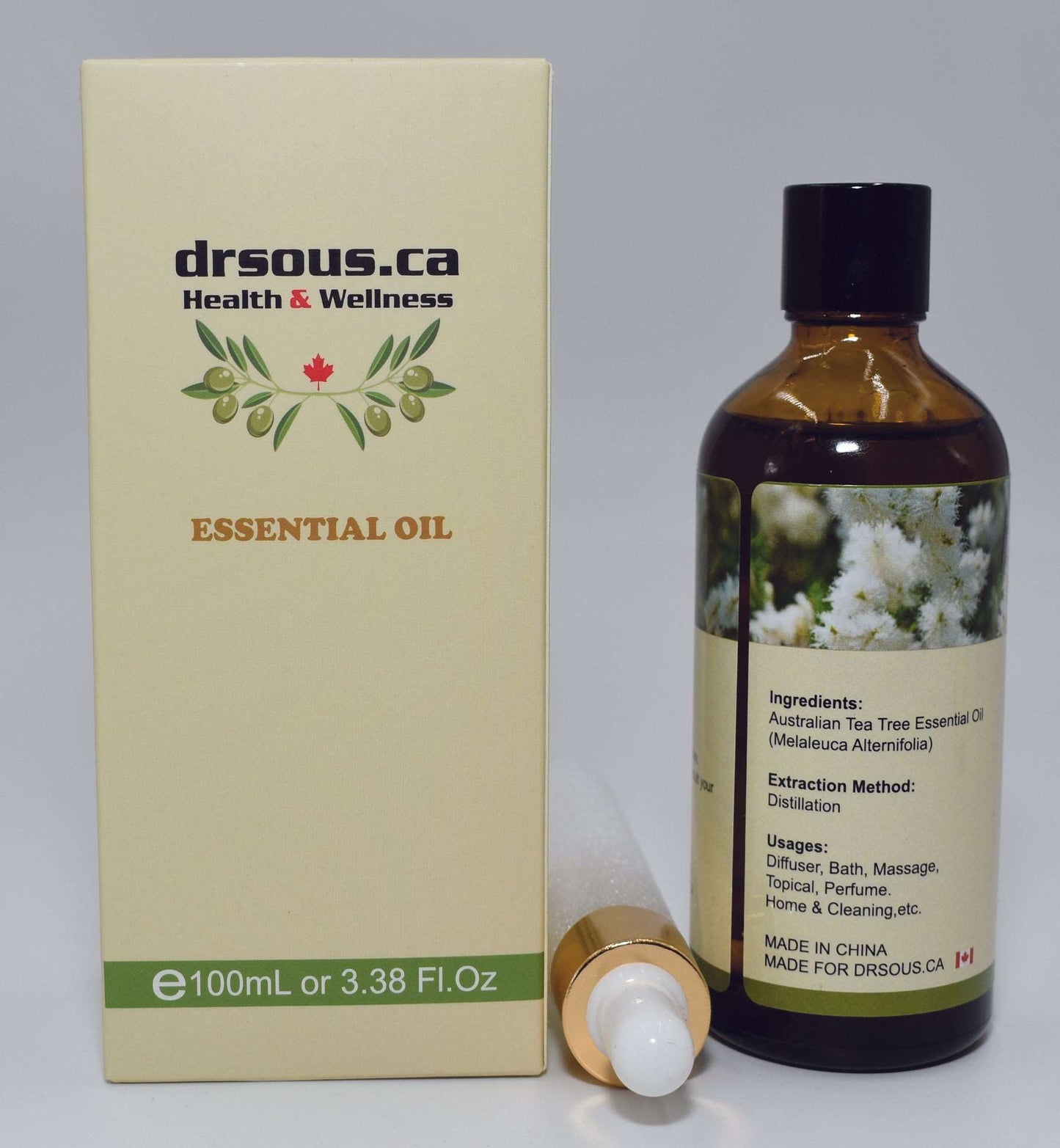 201. Australian Tea Tree Essential Oil - DrSous.Ca