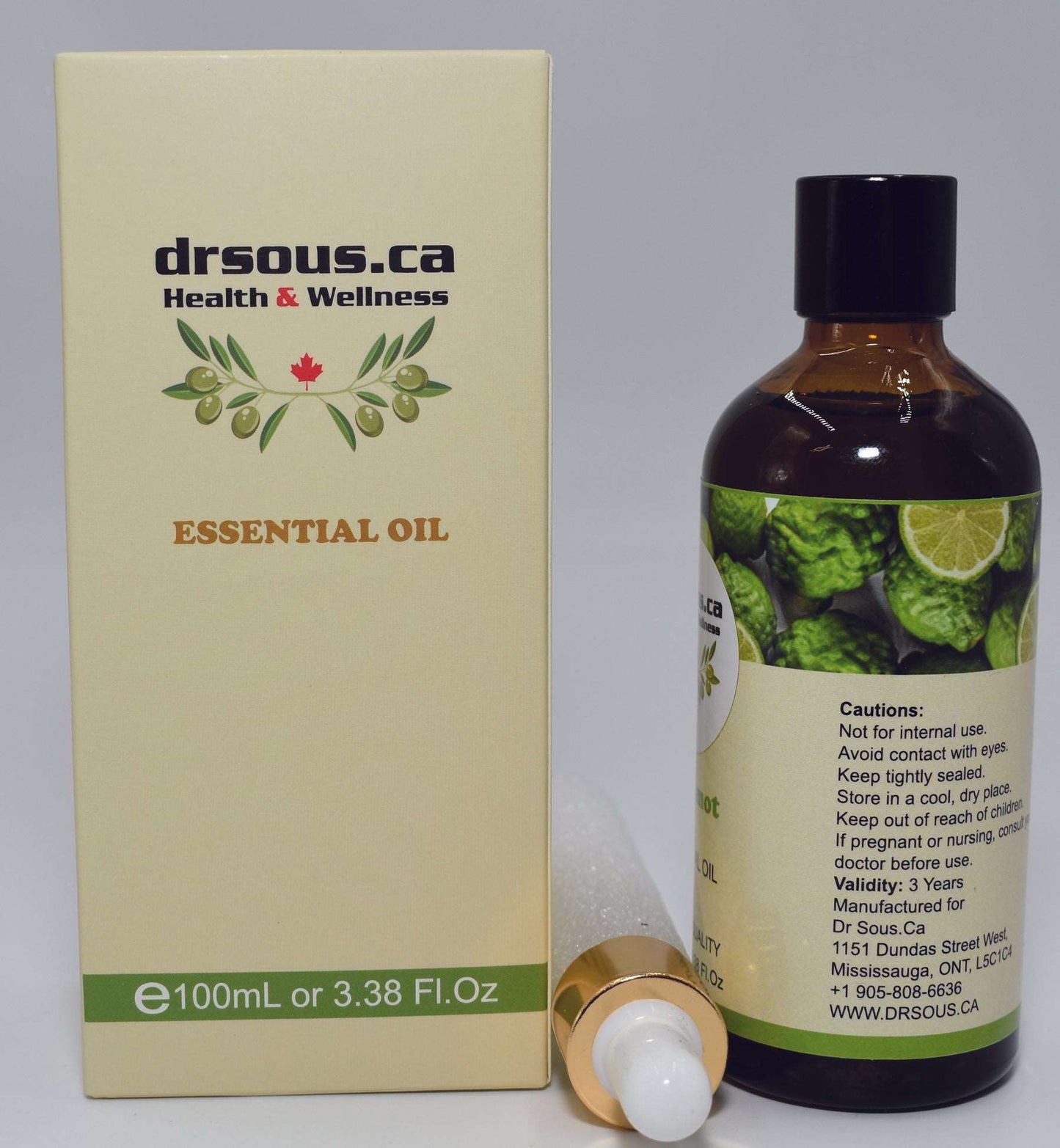 202. Bergamot Essential Oil - DrSous.Ca