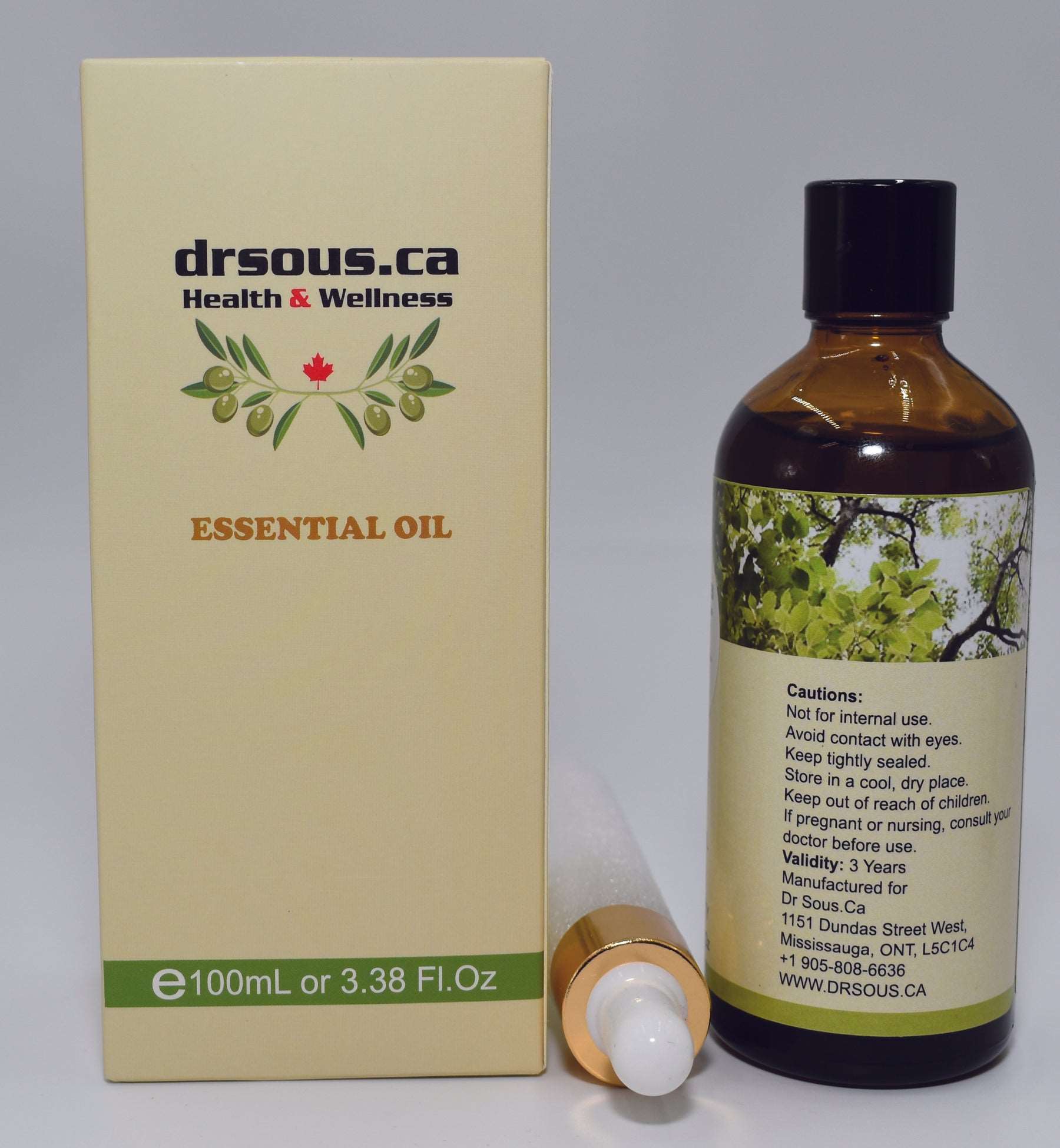 206. Camphor Essential Oil - DrSous.Ca