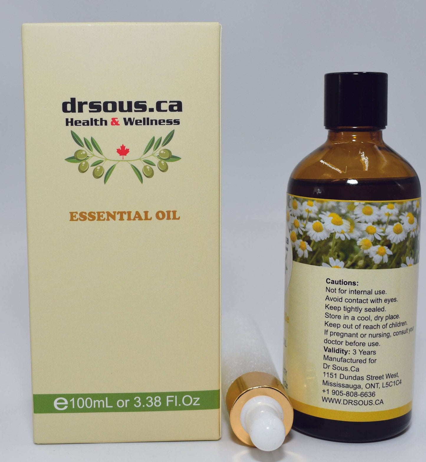 208. Chamomile Essential Oil - DrSous.Ca