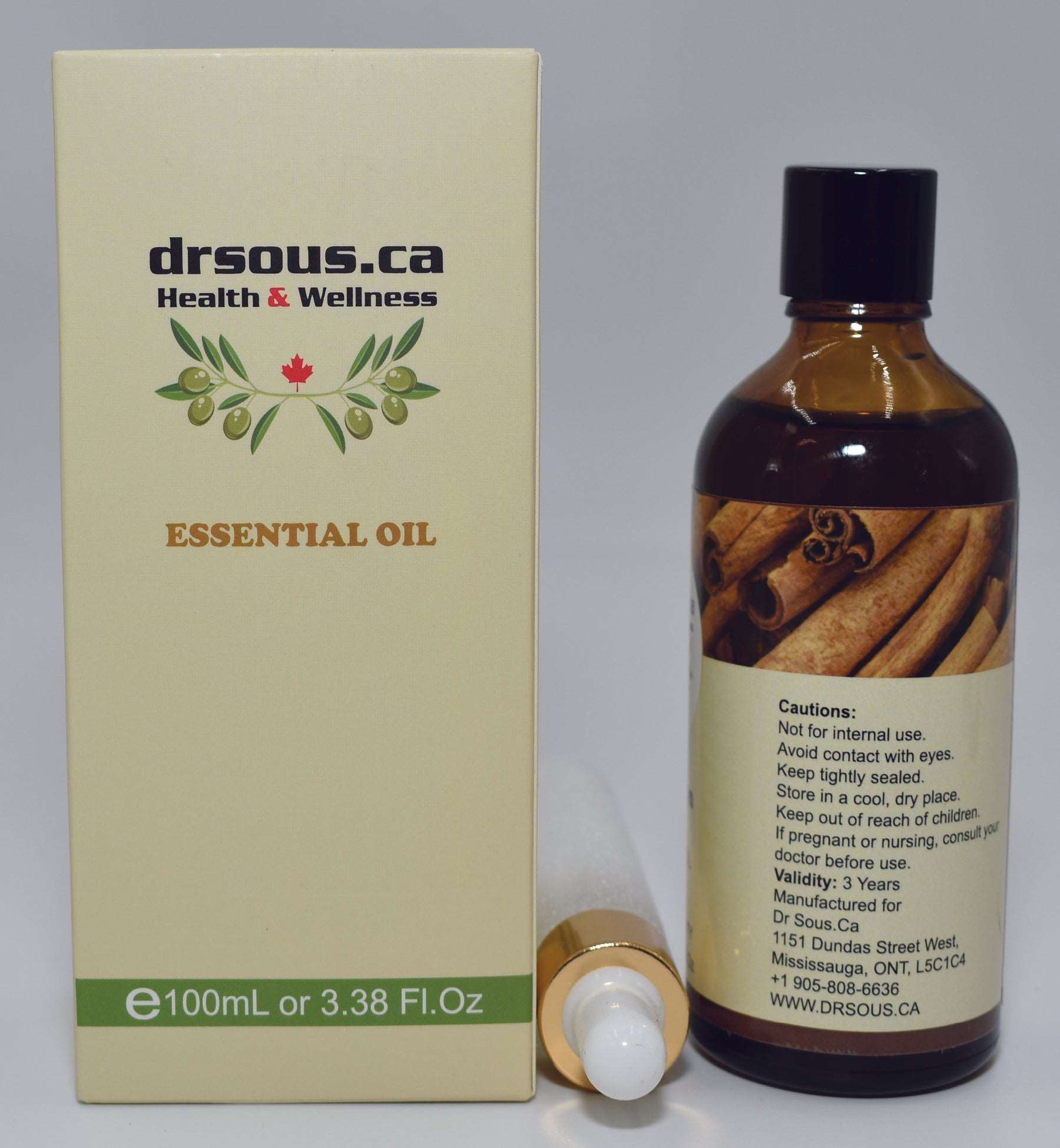 209. Cinnamon Essential Oil - DrSous.Ca