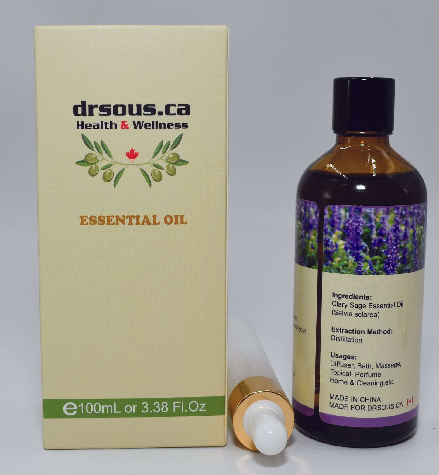 211. Clary Sage Essential Oil - DrSous.Ca