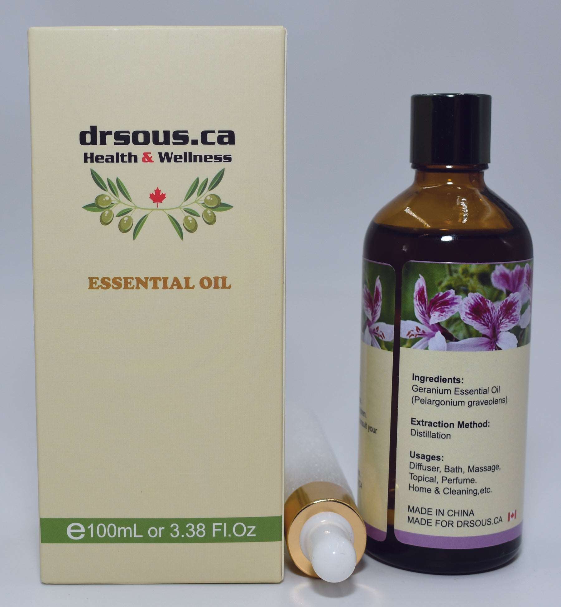 219. Geranium Essential Oil - DrSous.Ca