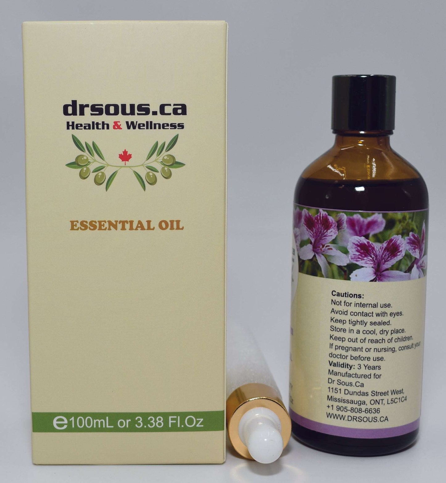 219. Geranium Essential Oil - DrSous.Ca