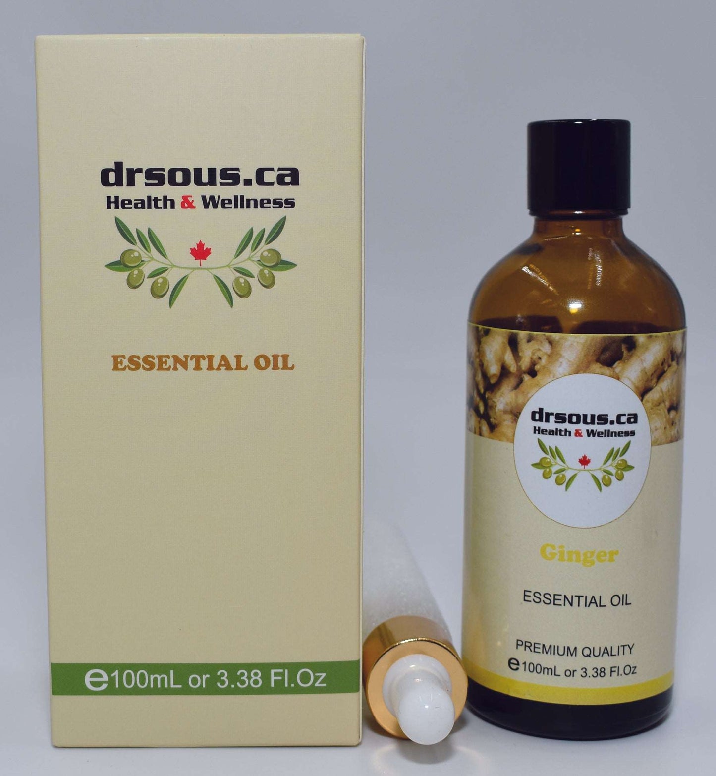 220. Ginger Essential Oil - DrSous.Ca