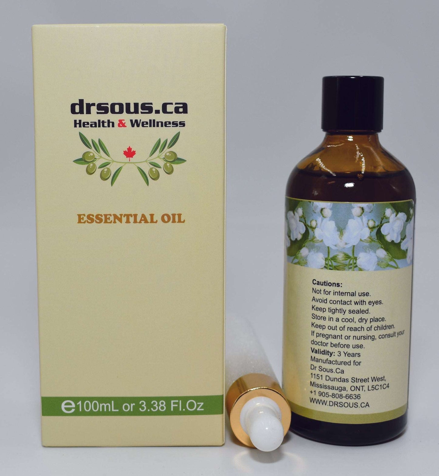 223. Jasmine Essential Oil - DrSous.Ca