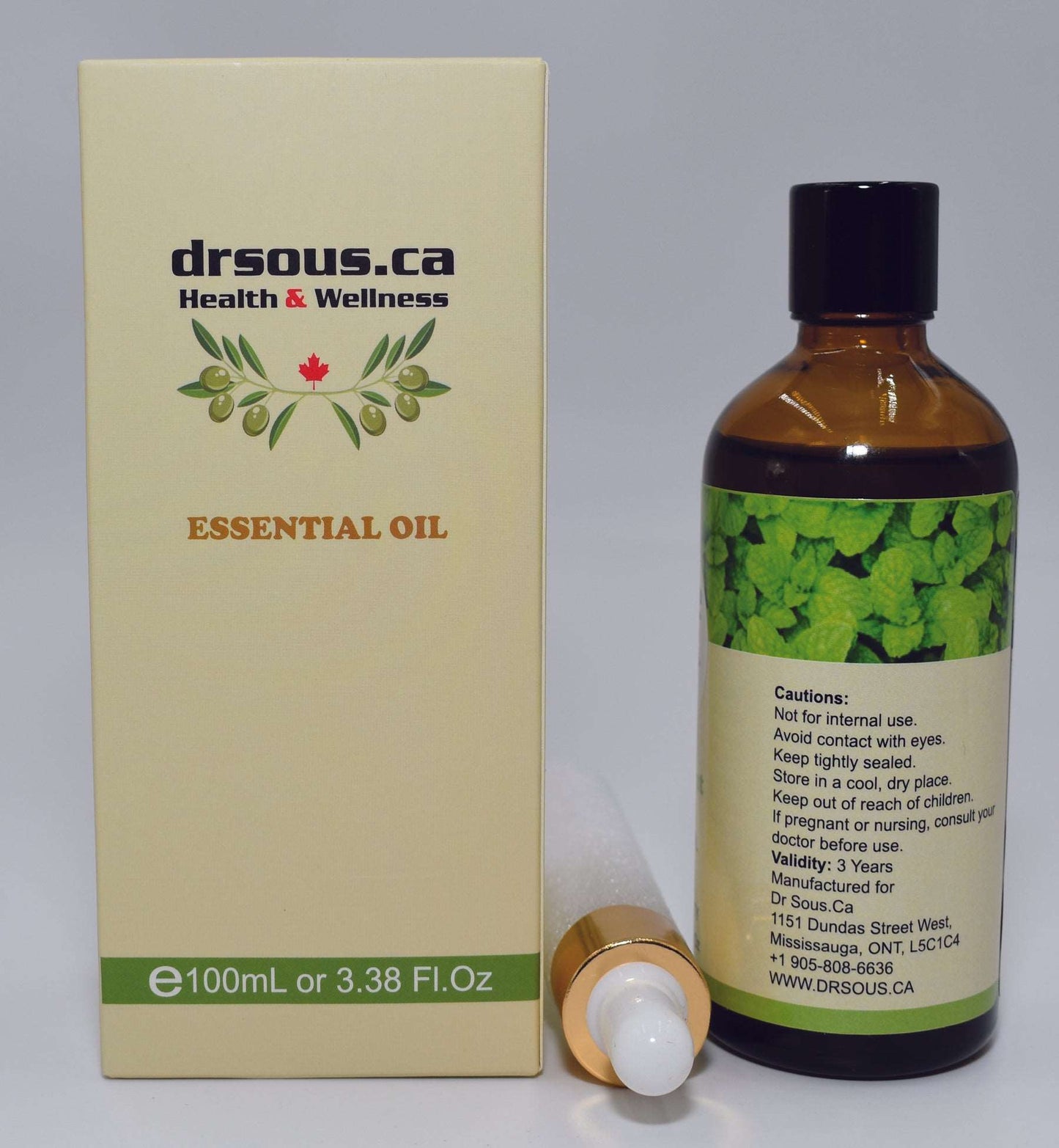 226. Peppermint Essential Oil - DrSous.Ca