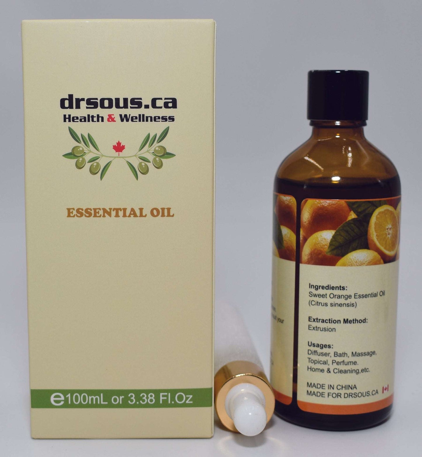 228. Sweet Orange Essential Oil - DrSous.Ca