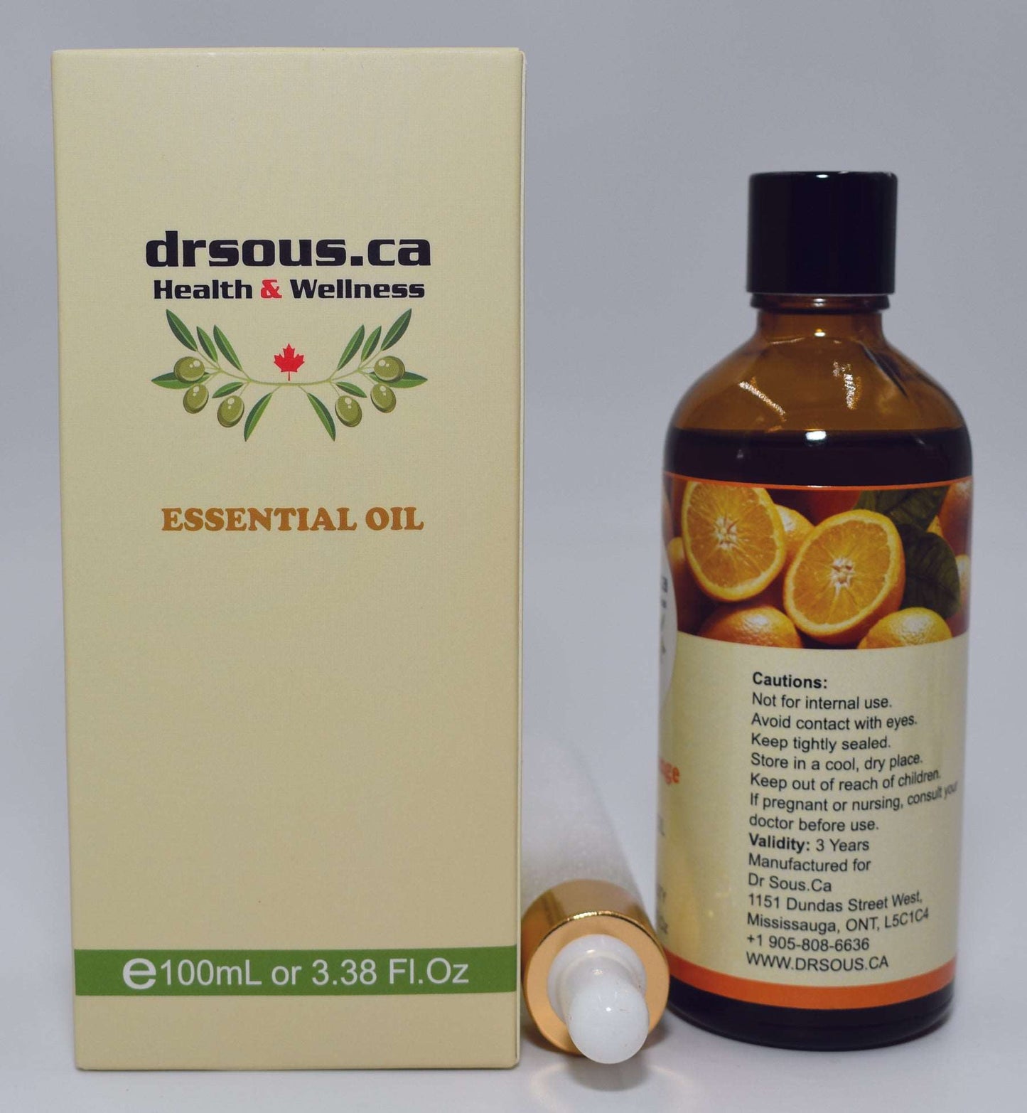 228. Sweet Orange Essential Oil - DrSous.Ca