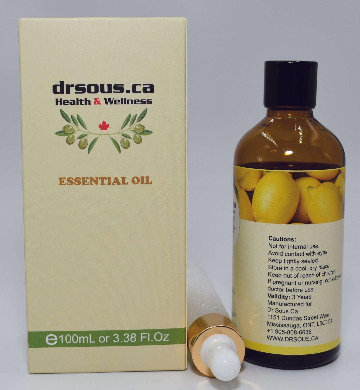 230. Lemon Essential Oil - DrSous.Ca