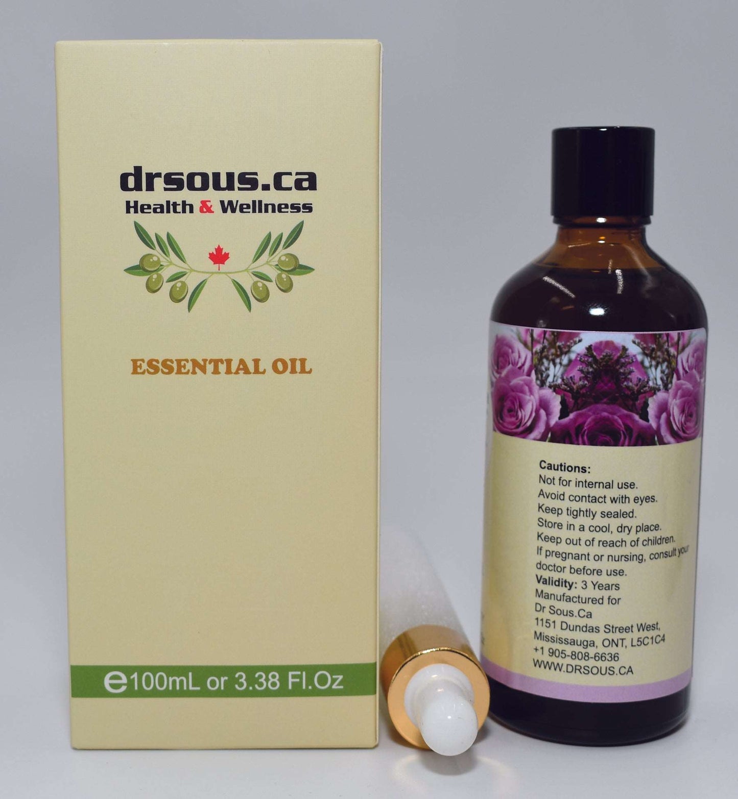 231. Rose Essential Oil - DrSous.Ca