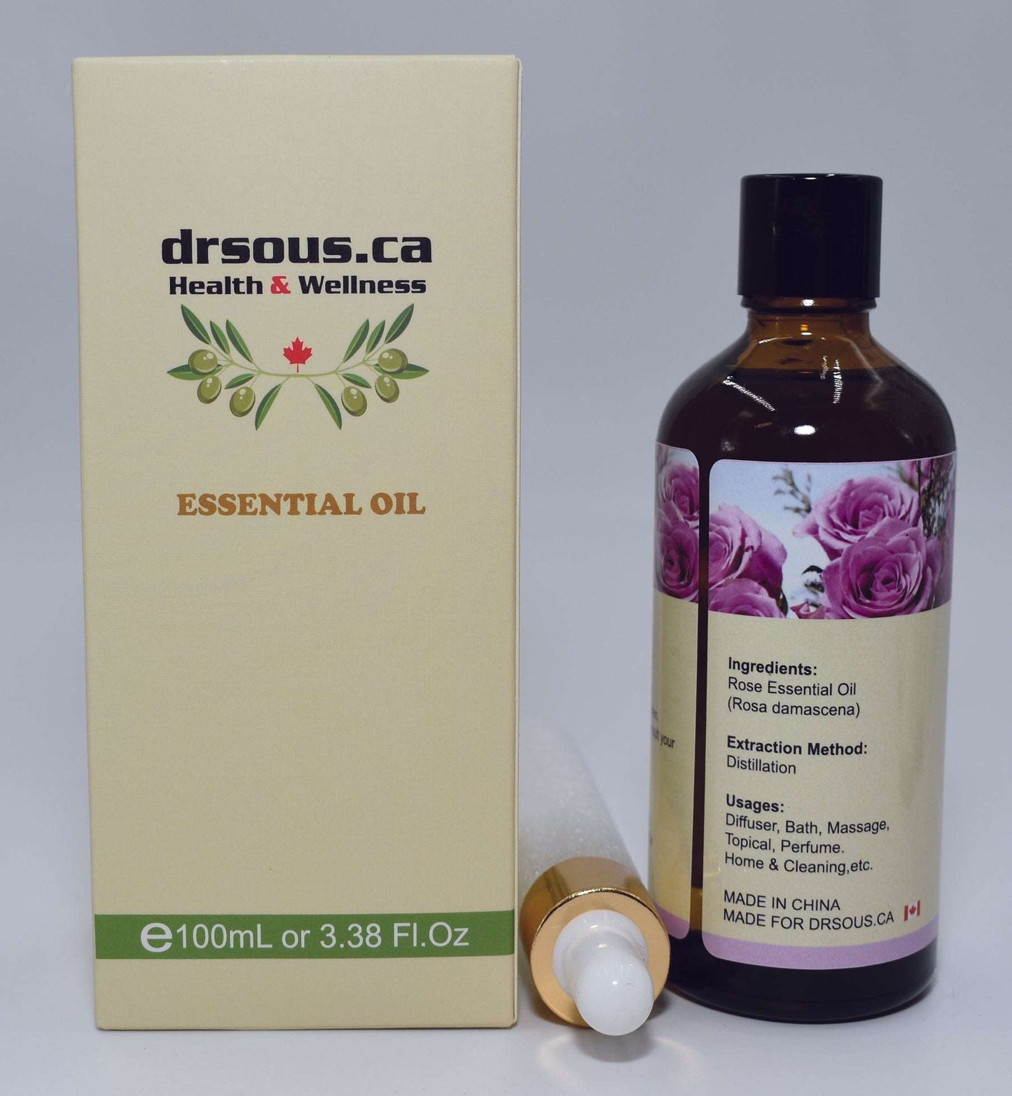 231. Rose Essential Oil - DrSous.Ca