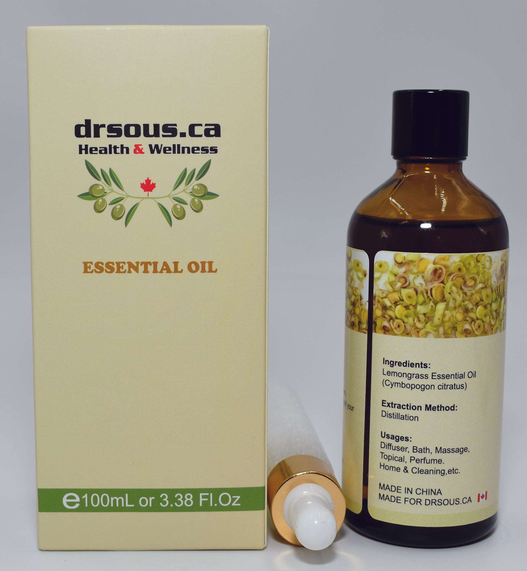 233. Lemongrass Essential Oil - DrSous.Ca