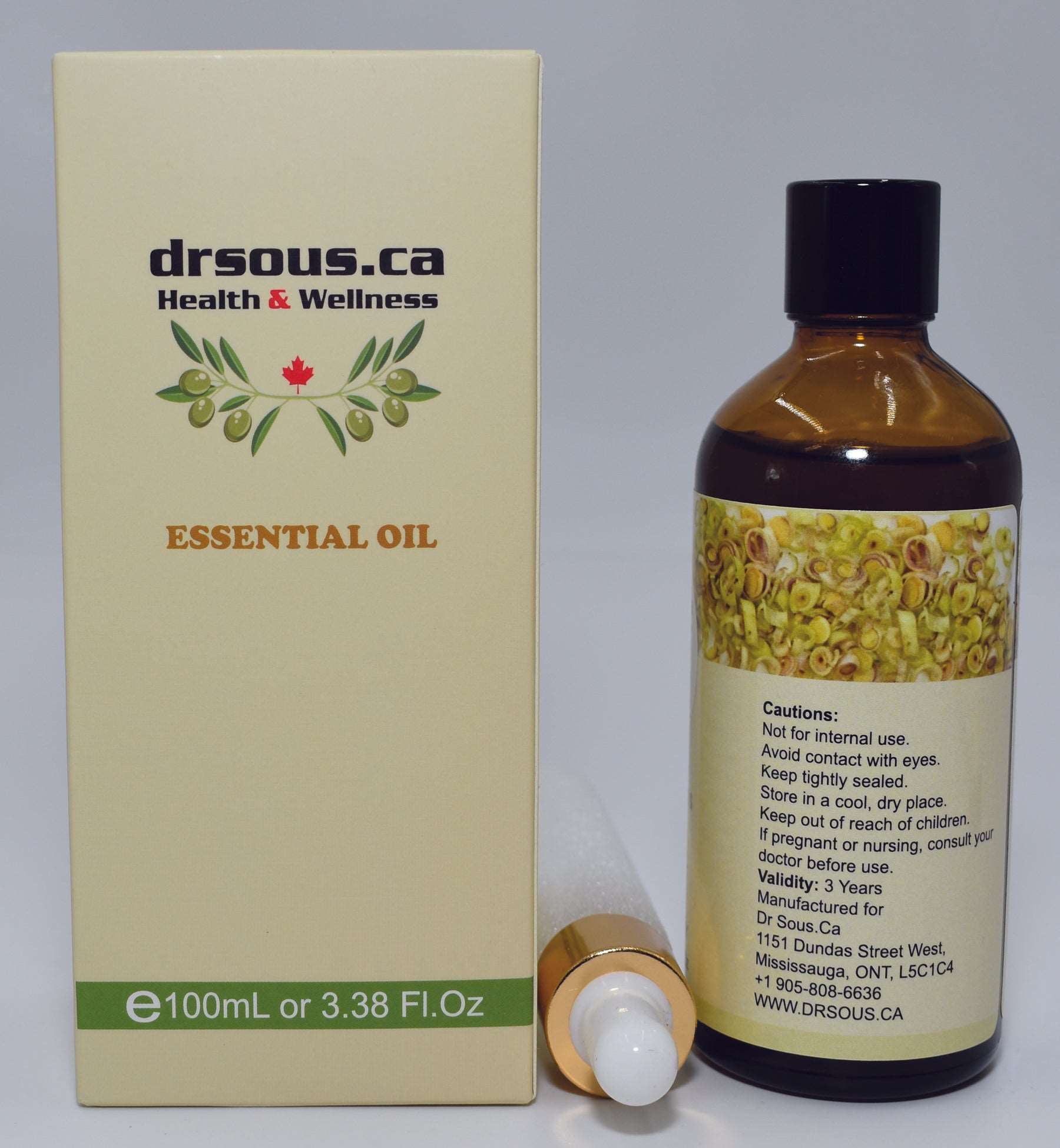 233. Lemongrass Essential Oil - DrSous.Ca