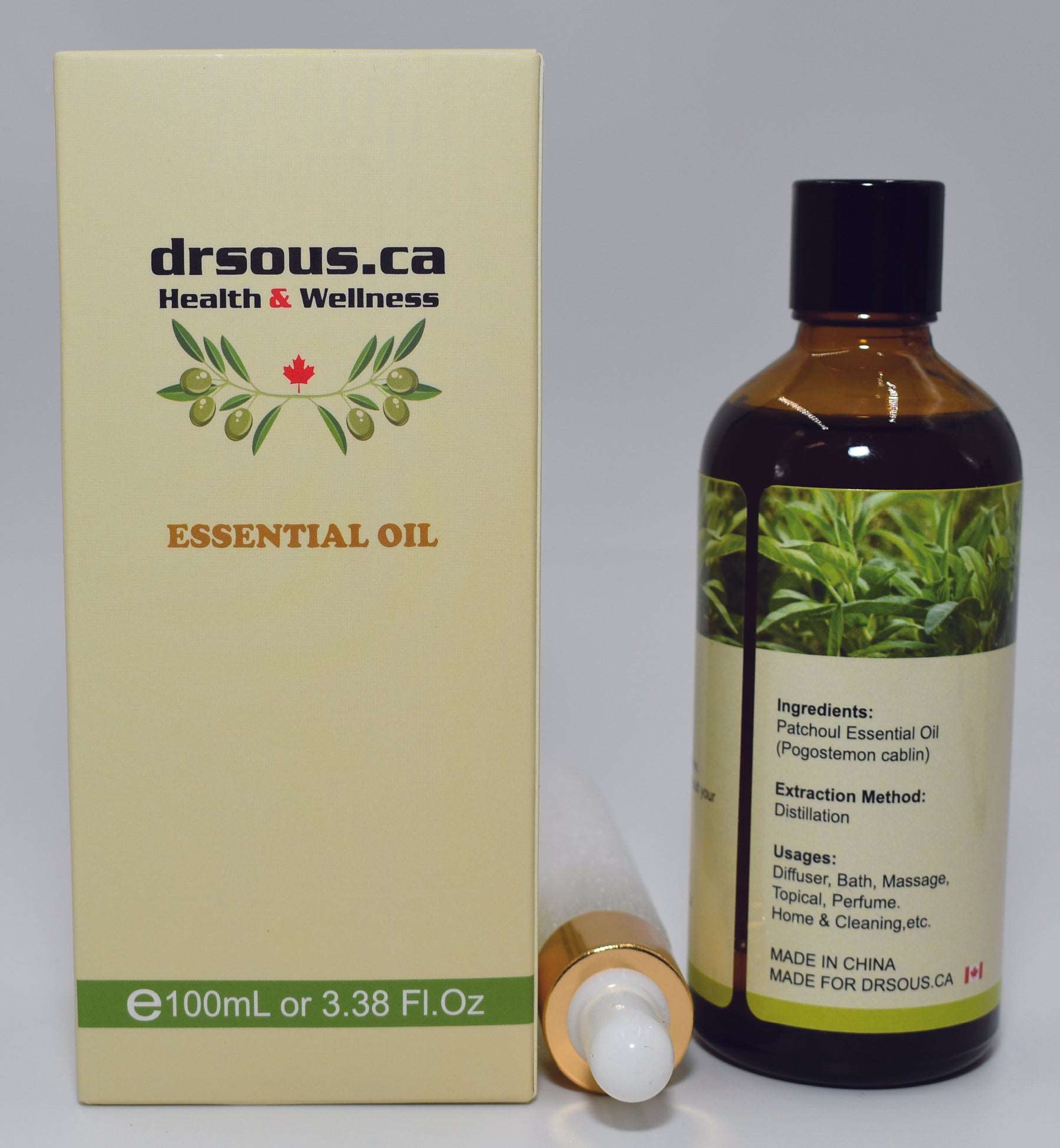 234. Patchouli Essential Oil - DrSous.Ca