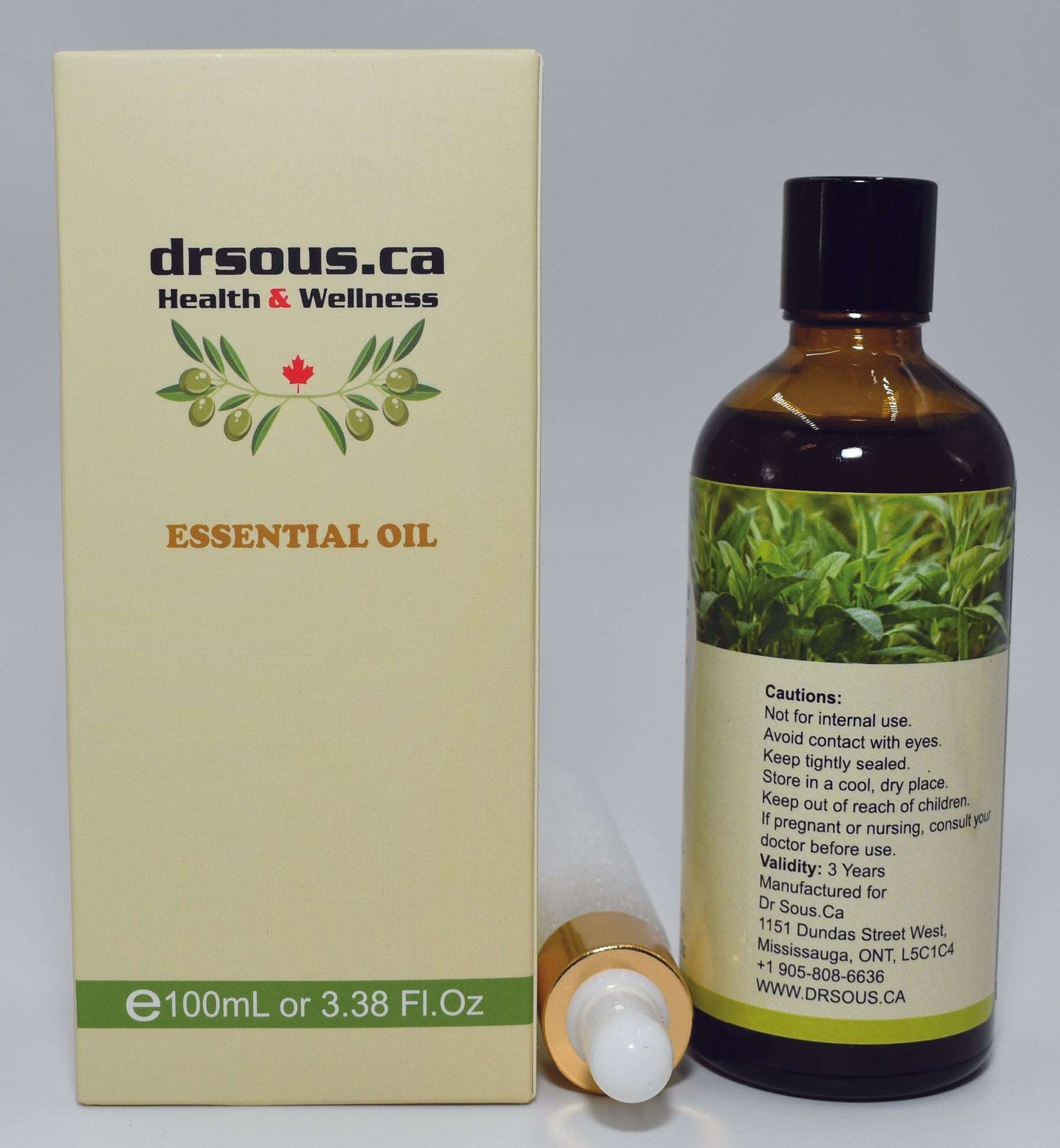 234. Patchouli Essential Oil - DrSous.Ca