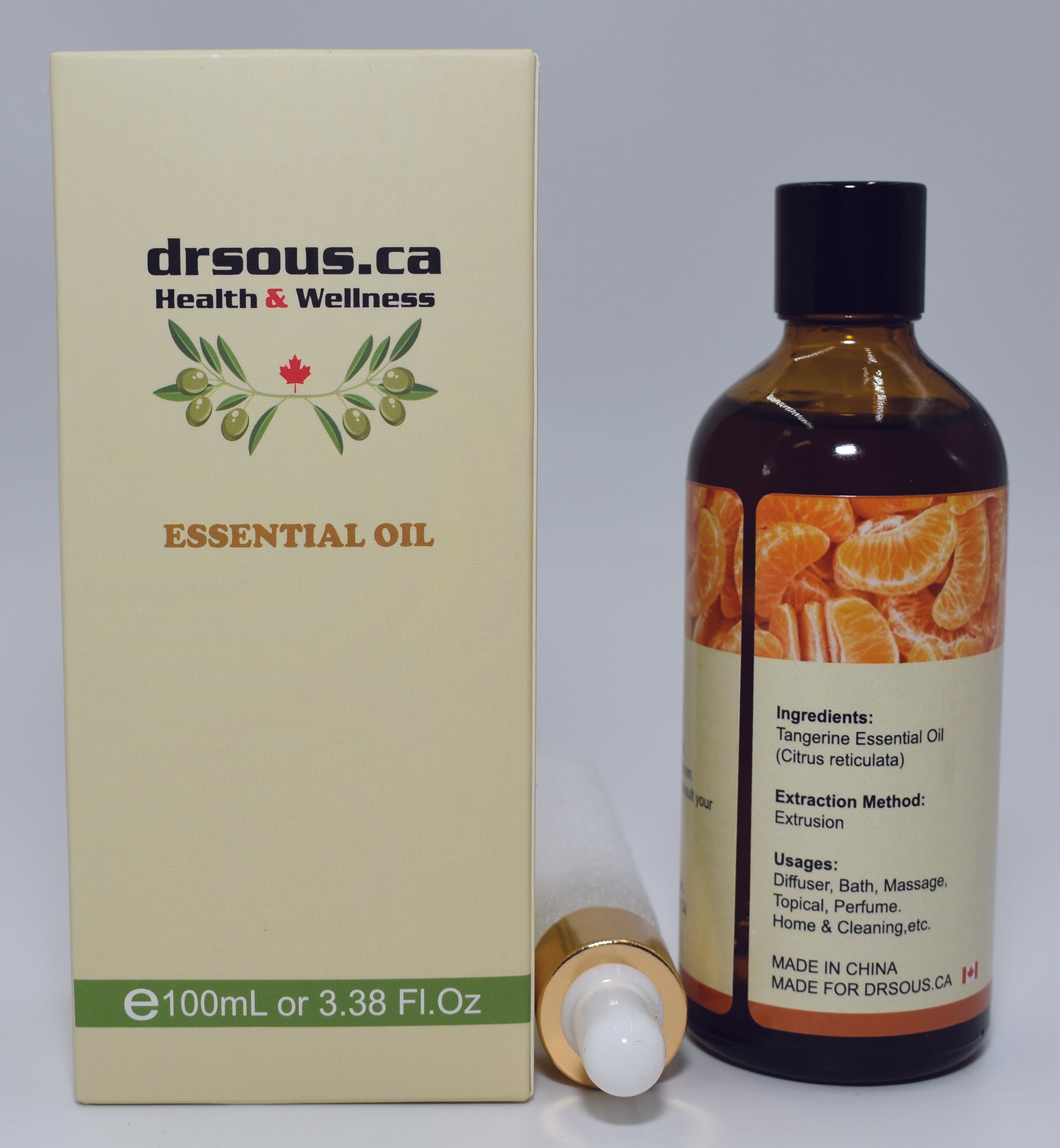 239. Tangerine Essential Oil - DrSous.Ca