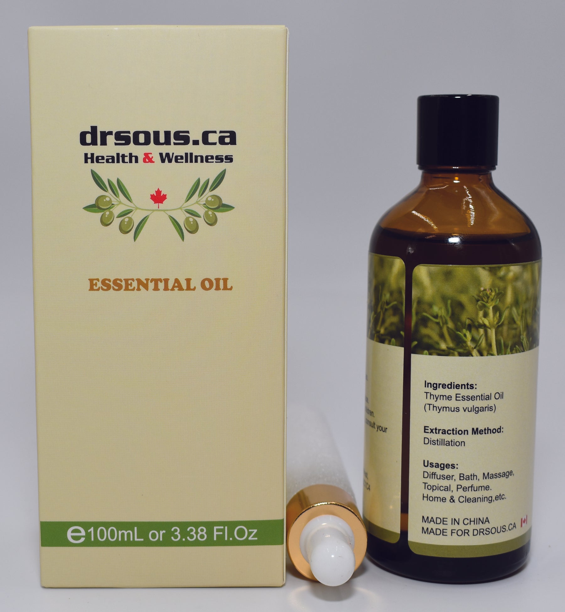 240. Thyme Essential Oil - DrSous.Ca