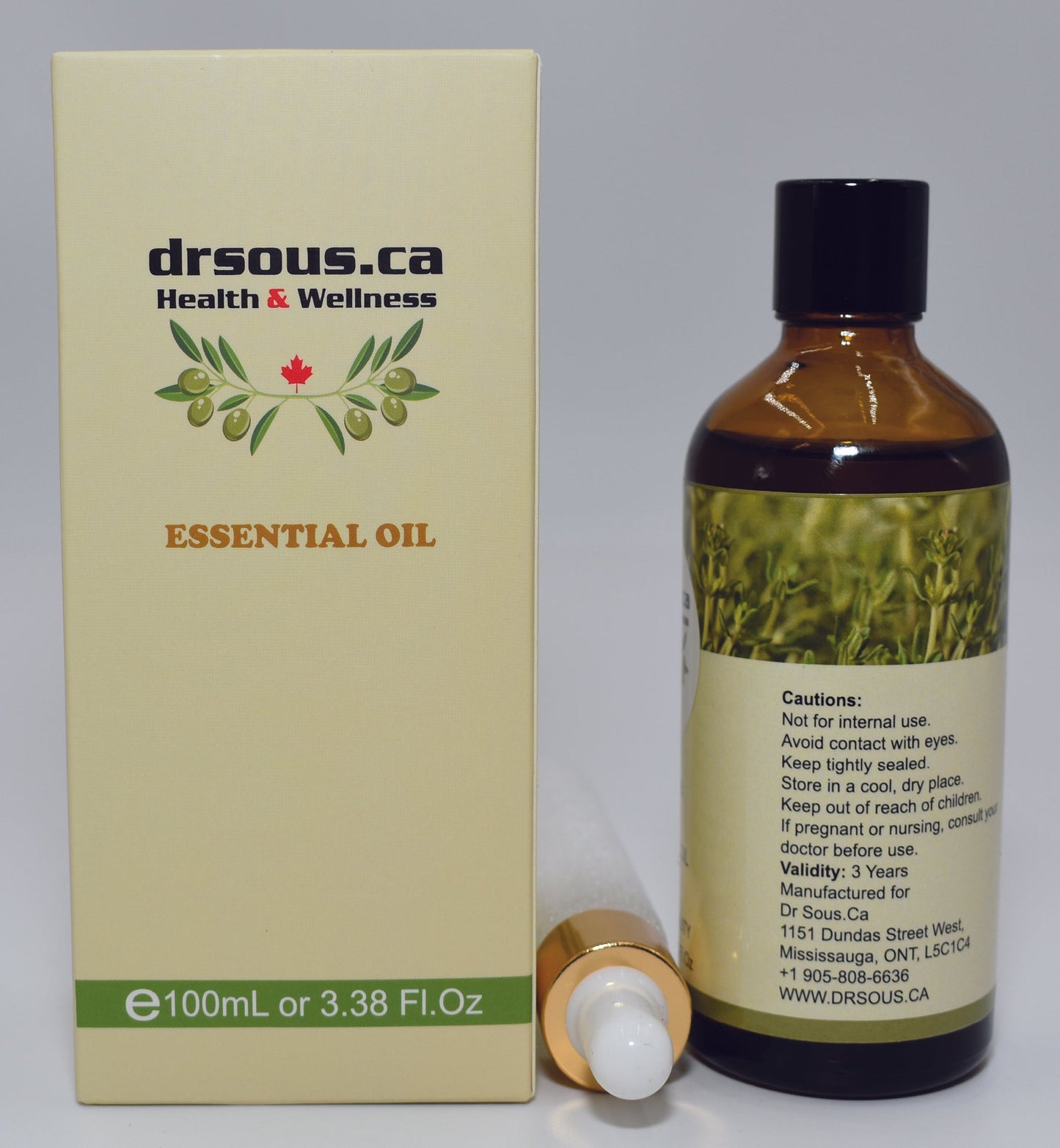 240. Thyme Essential Oil - DrSous.Ca