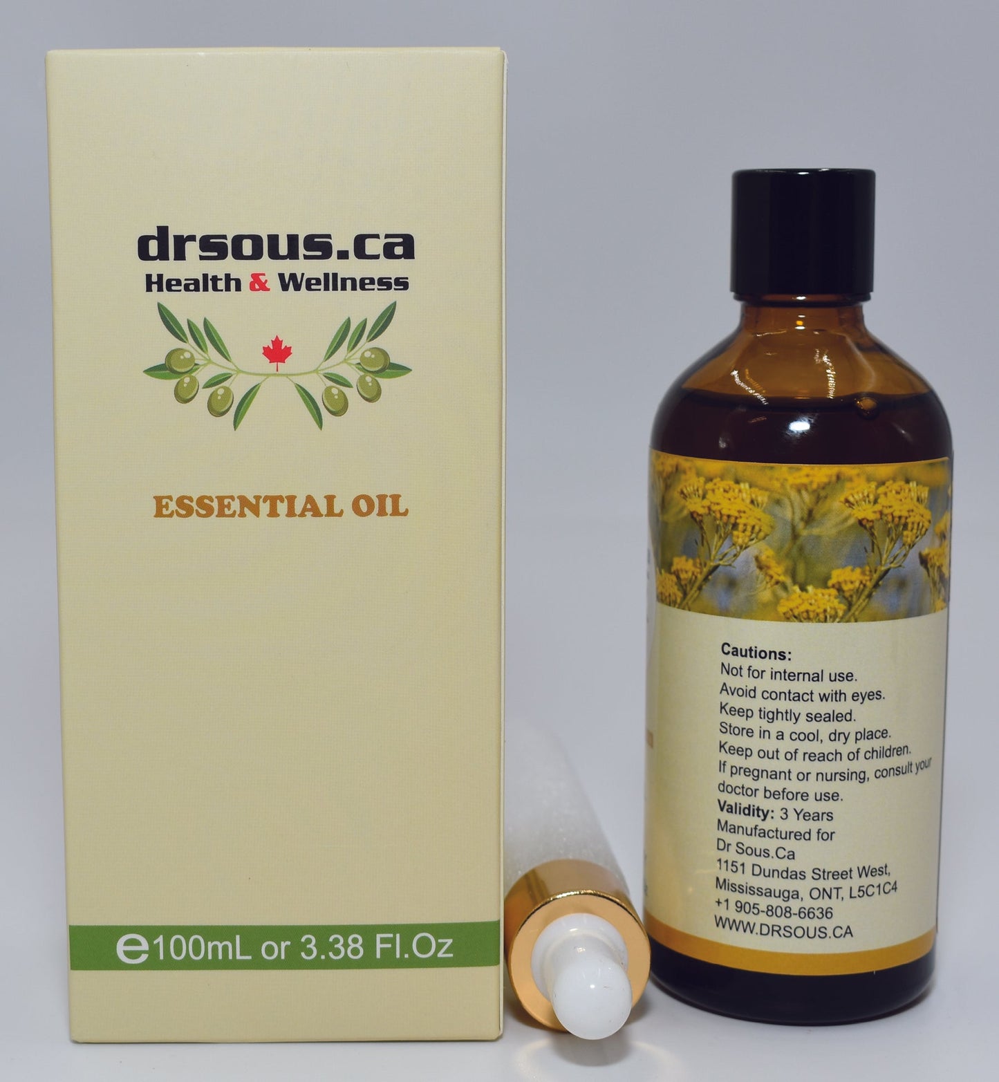 244. Helichrysum Essential Oil - DrSous.Ca