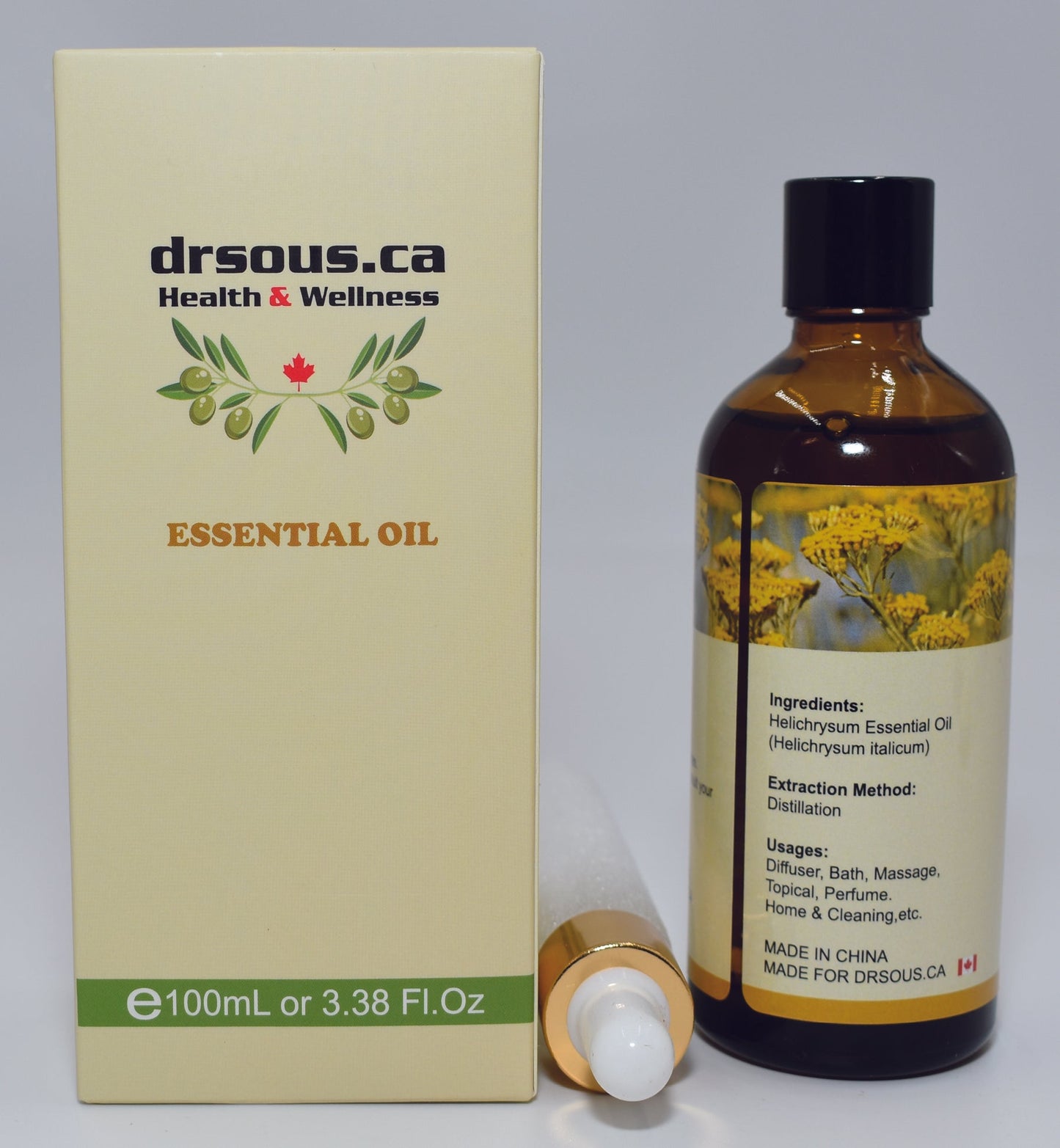 244. Helichrysum Essential Oil - DrSous.Ca