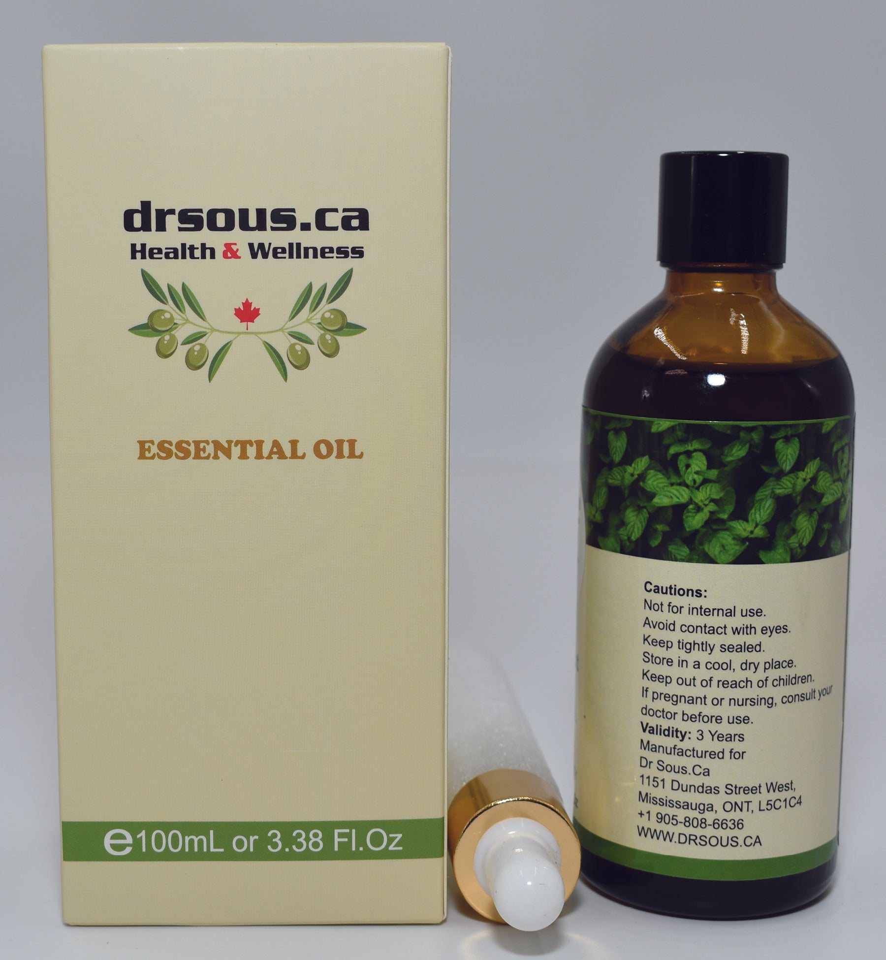 246. Spearmint Essential Oil - DrSous.Ca