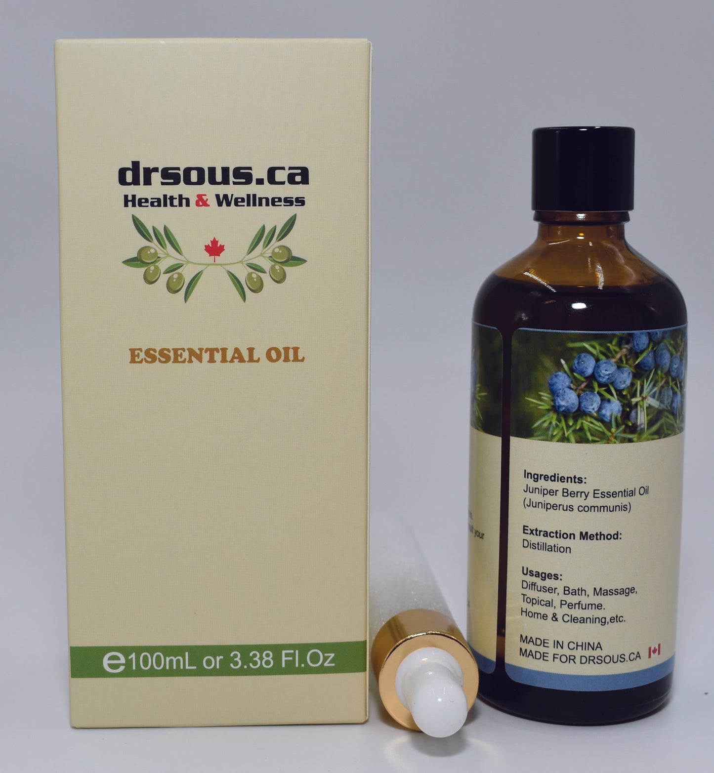 247. Juniper Berry Essential Oil - DrSous.Ca